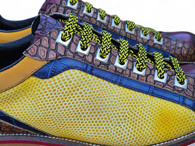 Carrucci Apex Explorer: Luxury Leather Sneaker for Men