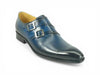 Carrucci Double Monk Strap Shoes - Sophisticated Style