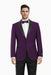 Mens Glitter Sequin Flashy in Color "Purple" Tuxedo Dinner Jacket Blazer Sportcoat