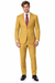 Statement Men's Modern Fit 2 Piece 100% Super 200 Wool Suit Peak Lapel in Charcoal - image 2
