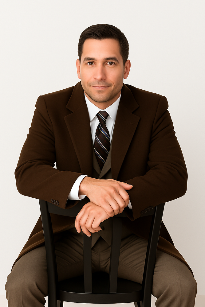 Men's Dress Coat Long Wool Winter Dress Knee Length Men's Overcoat Coat Reg: $1495 Luxurious High-Quality 10% Cashmere Premium Top Coat Brown