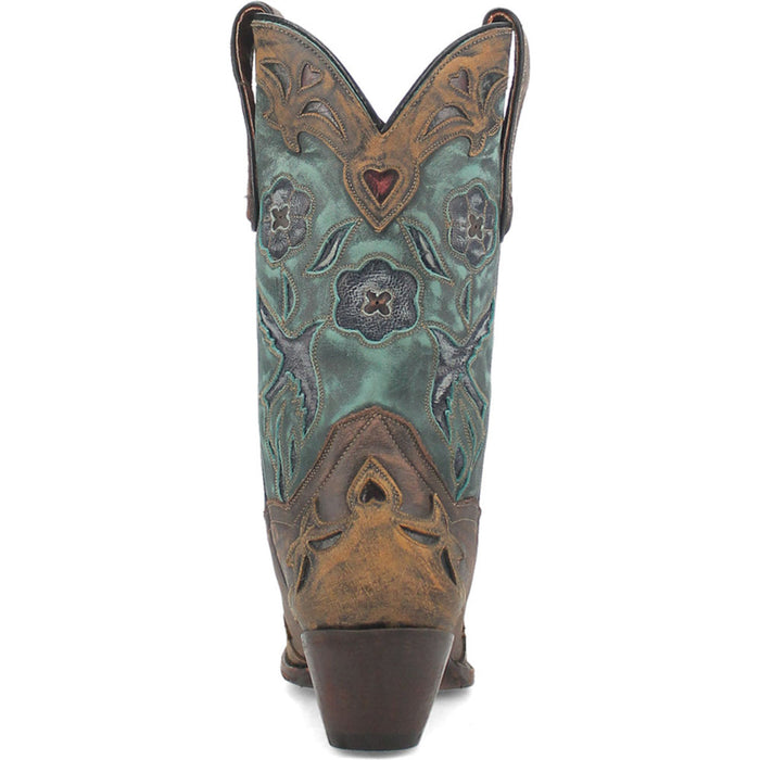 VINTAGE BLUEBIRD LEATHER BOOT