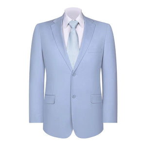 Mens Blazer Classic Fit Sport Coat Two Buttons Lightweight Suit Jacket Iceberg Green