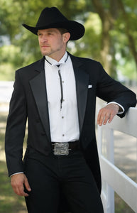 Country Tuxedos For Weddings Mens Black Traje Vaquero Suit & Tuxedo