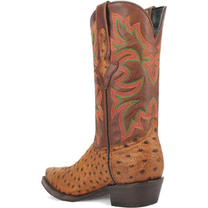 Dingo Tan Snip Toe Cowboy Boot
