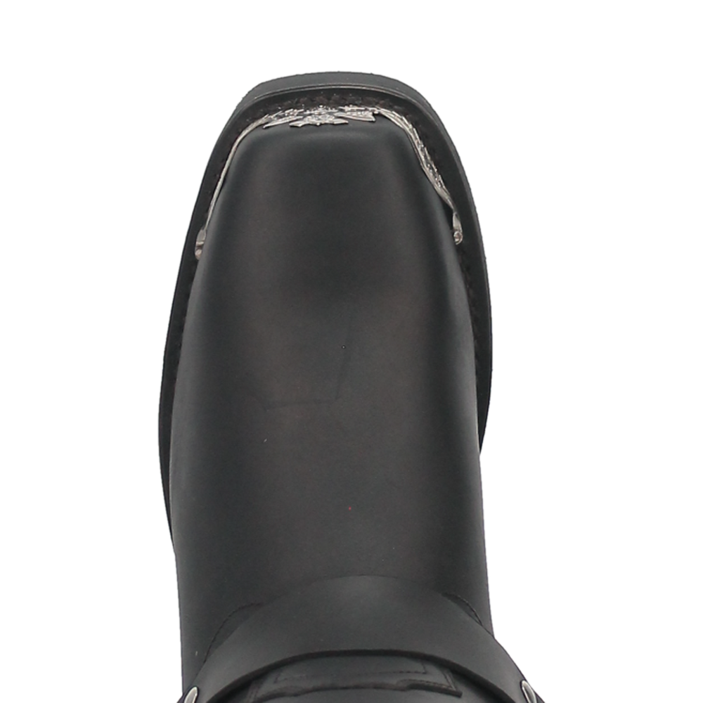 Chopper Leather Harness Biker Boot