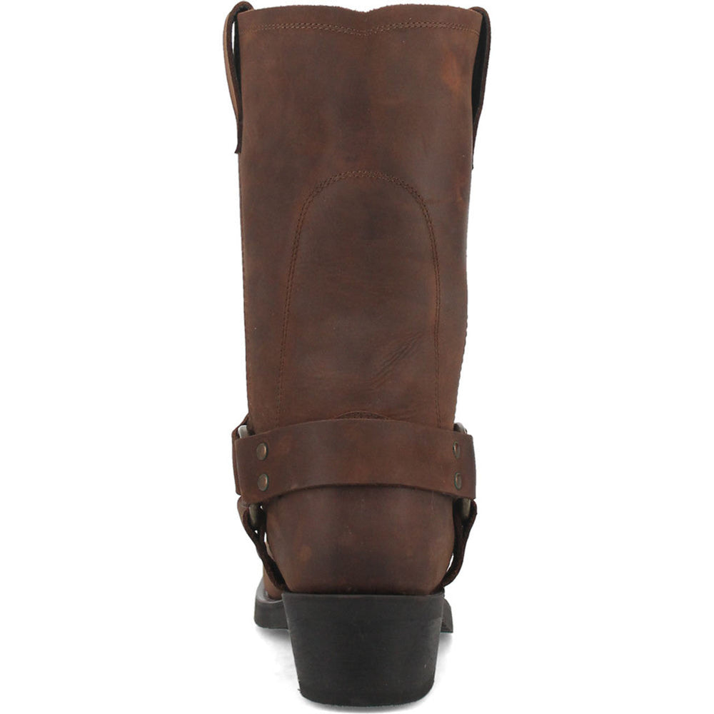 Dingo Goucho Brown Mens Motorcycle Leather Boots