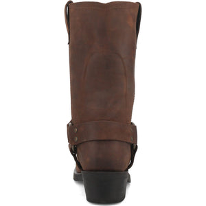 Dingo Goucho Brown Mens Motorcycle Leather Boots