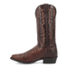 PERSHING FULL QUILL OSTRICH BOOT