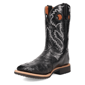 MARTEL FULL QUILL OSTRICH BOOT