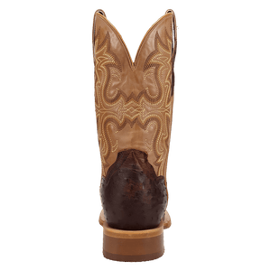 DRAYDEN FULL QUILL OSTRICH BOOT