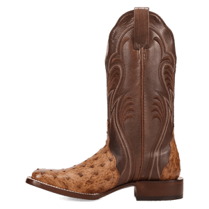 REESE FULL QUILL OSTRICH BOOT