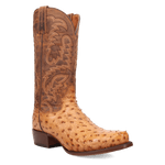 MARCO FULL QUILL OSTRICH BOOT