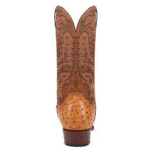 MARCO FULL QUILL OSTRICH BOOT