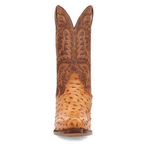 MARCO FULL QUILL OSTRICH BOOT