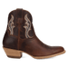 RUSTIC CHARM LEATHER BOOTIE