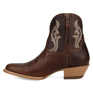 RUSTIC CHARM LEATHER BOOTIE
