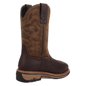 DUSTER WATERPROOF LEATHER STEEL TOE WORK BOOT