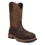 DUSTER WATERPROOF LEATHER STEEL TOE WORK BOOT