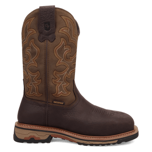 DUSTER WATERPROOF LEATHER STEEL TOE WORK BOOT