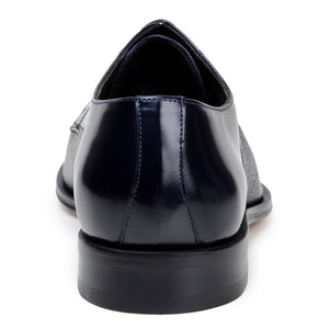 Belvedere Alexander - Navy Genuine Ostrich Leather Shoe