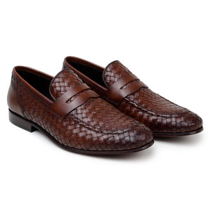 Belvedere Luca - Antique Tan Genuine Alligator Loafer