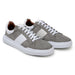 Belvedere Olivier Gray/White Ostrich Leather Luxury Shoe