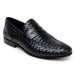 Belvedere Luca Black Genuine Alligator Leather Oxford