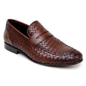 Belvedere Luca - Antique Tan Genuine Alligator Loafer
