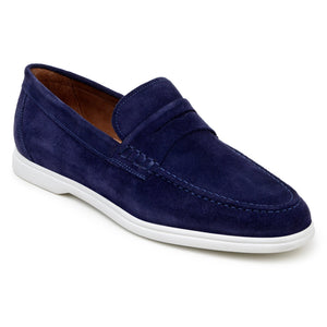 Belvedere Niko Navy Alligator Leather Loafer