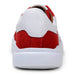 Belvedere Olivier - Red & White Genuine Ostrich Shoe
