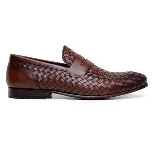 Belvedere Luca - Antique Tan Genuine Alligator Loafer