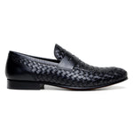 Belvedere Luca Black Genuine Alligator Leather Oxford