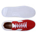 Belvedere Olivier - Red & White Genuine Ostrich Shoe