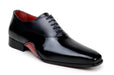 Belvedere Nero Black Genuine Crocodile Dress Shoe