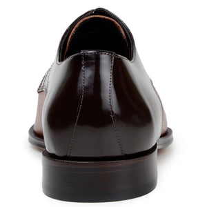 Belvedere Alexander: Brown/Tan Genuine Ostrich Luxury Shoe