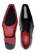 Belvedere Nero Black Genuine Crocodile Dress Shoe