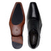 Belvedere Saggio Black Genuine Crocodile Leather Shoe
