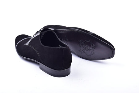 Corrente 2432 Suede Lace-Up - Black - Image 3