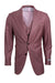 Men's Salmon Pink Peak Lapel One-Button Stacy Adams Sharkskin Suit