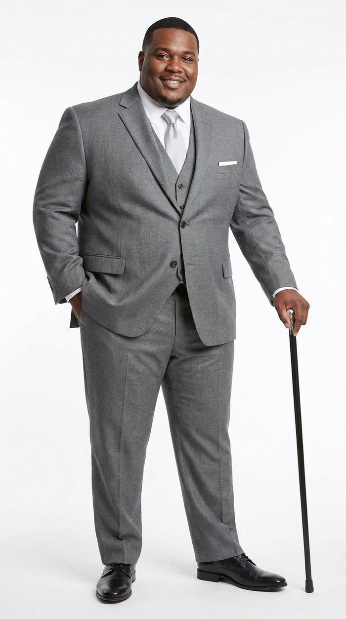 Men’s Designer Grey Prom Tuxedo Suit, Formal Wedding Groom Dress Suit