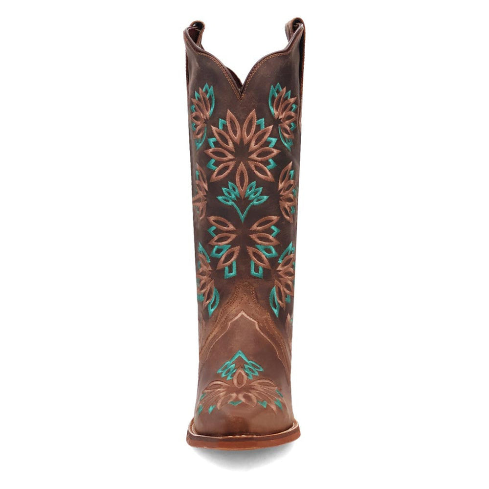 Laredo Filly Tobacco Leather Snip Toe Women Boots