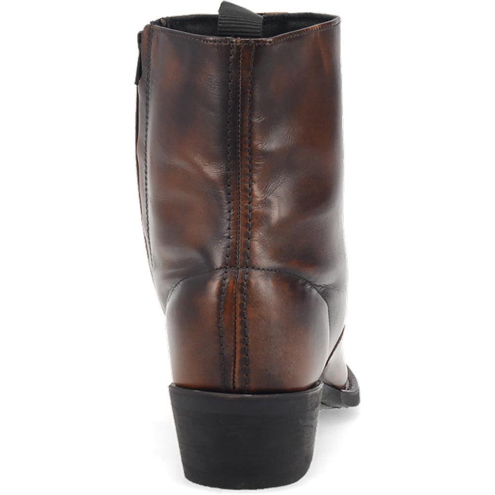 Laredo Fletcher Tan Leather Round Toe Boots for Men