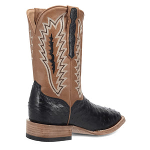 BRANNAN FULL QUILL OSTRICH BOOT