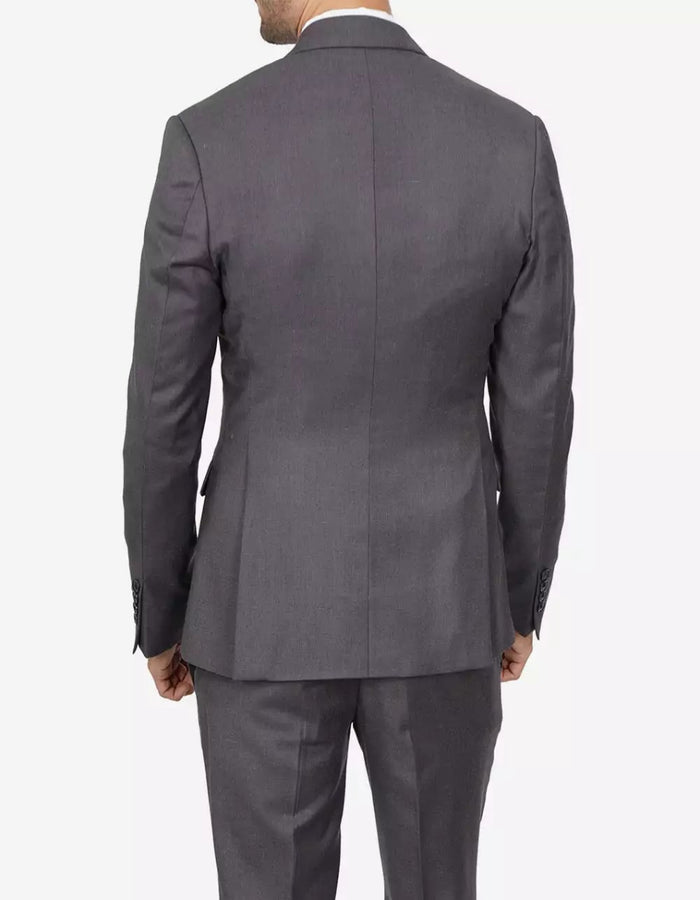 Mens Grey Two Piece Notch Lapel Jerome Suit