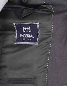 Mens Grey Two Piece Notch Lapel Jerome Suit