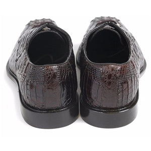 Belvedere Chapo Exotic Crocodile Hornback Oxfords