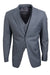 Men's Stylish Grey Vested Stacy Adams 2-Button Basic Suit