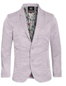 Men's Western Silver Blazer Slim Fit Shiny Finish Sport Coat for Weddings, Prom & Formal Events
