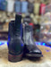 Los Altos Crocodile Belly Exotic Ankle Boots Black - Black